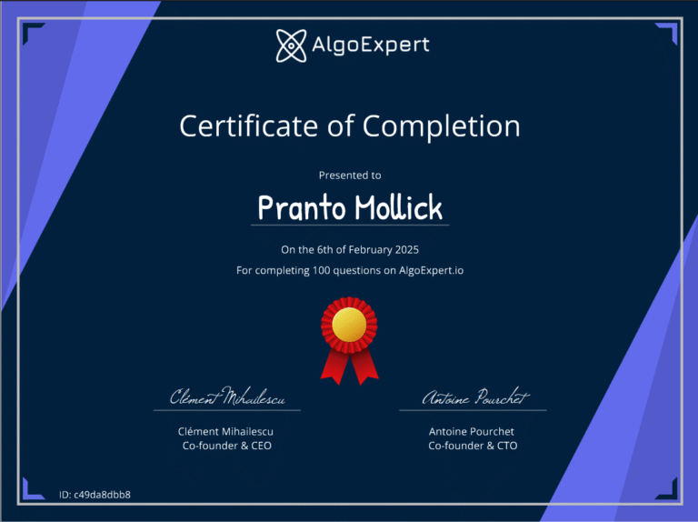 โจ Algorithmic Thinking & Data Structure Mastery